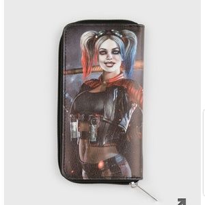 Harley Quinn zipper wallet DC Comics